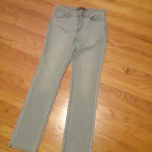 light colored soft fabric jeans